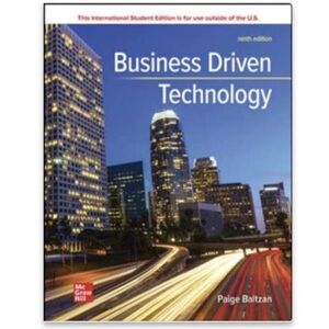 Mc Graw Hill - ISE Business Driven Technology Paperback International Edition